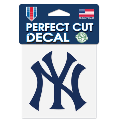New York Yankees 4" x 4" Logo Decal - NY Logo