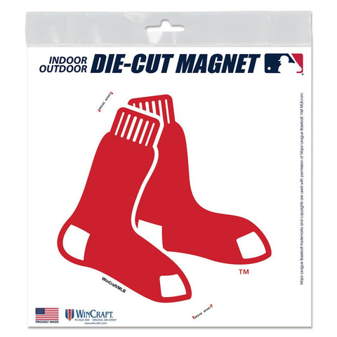 Boston Red Sox 6" x 6" Die-Cut Logo Magnet