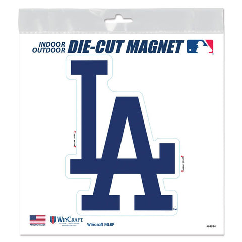 Los Angeles Dodgers 6" x 6" Die-Cut Logo Magnet