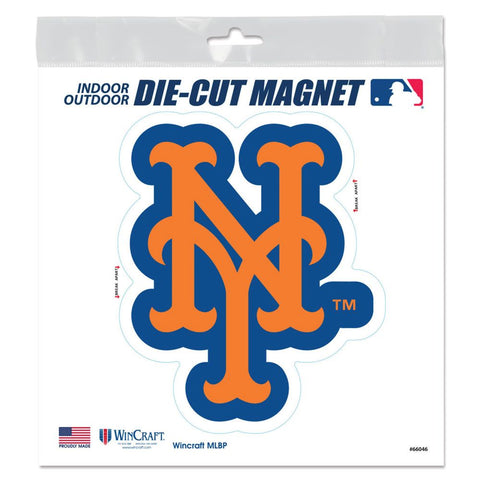 New York Mets 6" x 6" Die-Cut Logo Magnet