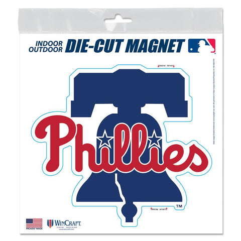 Philadelphia Phillies 6" x 6" Die-Cut Logo Magnet