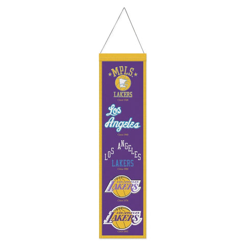 Los Angeles Lakers 8" x 32" Evolution Wool Banner
