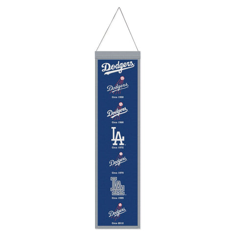 Los Angeles Dodgers 8" x 32" Evolution Wool Banner