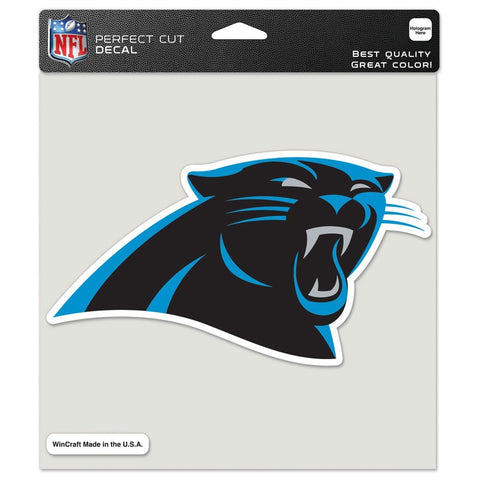 Carolina Panthers 8" x 8" Color Decal