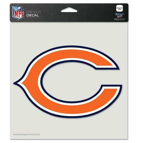 Chicago Bears 8" x 8" Color Decal