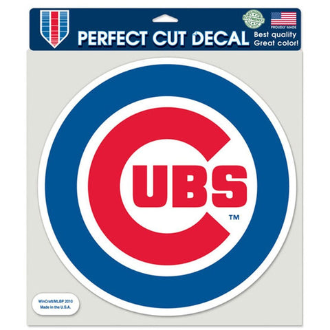 Chicago Cubs 8" x 8" Color Decal