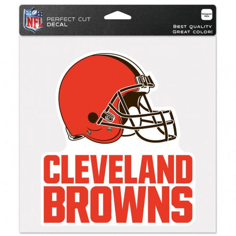 Cleveland Browns 8" x 8" Color Decal