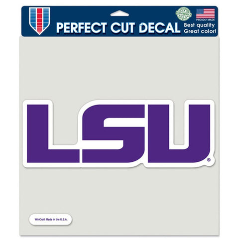 LSU Tigers 8" x 8" Color Decal