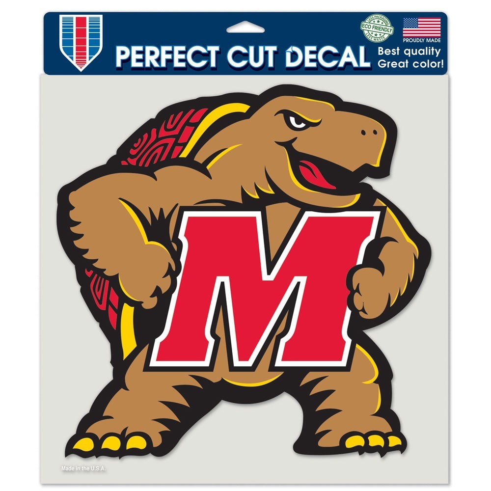 Maryland Terrapins 8" x 8" Color Decal