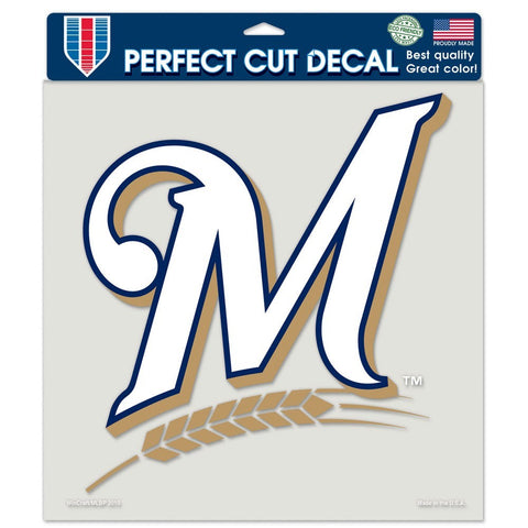 Milwaukee Brewers 8" x 8" Color Decal