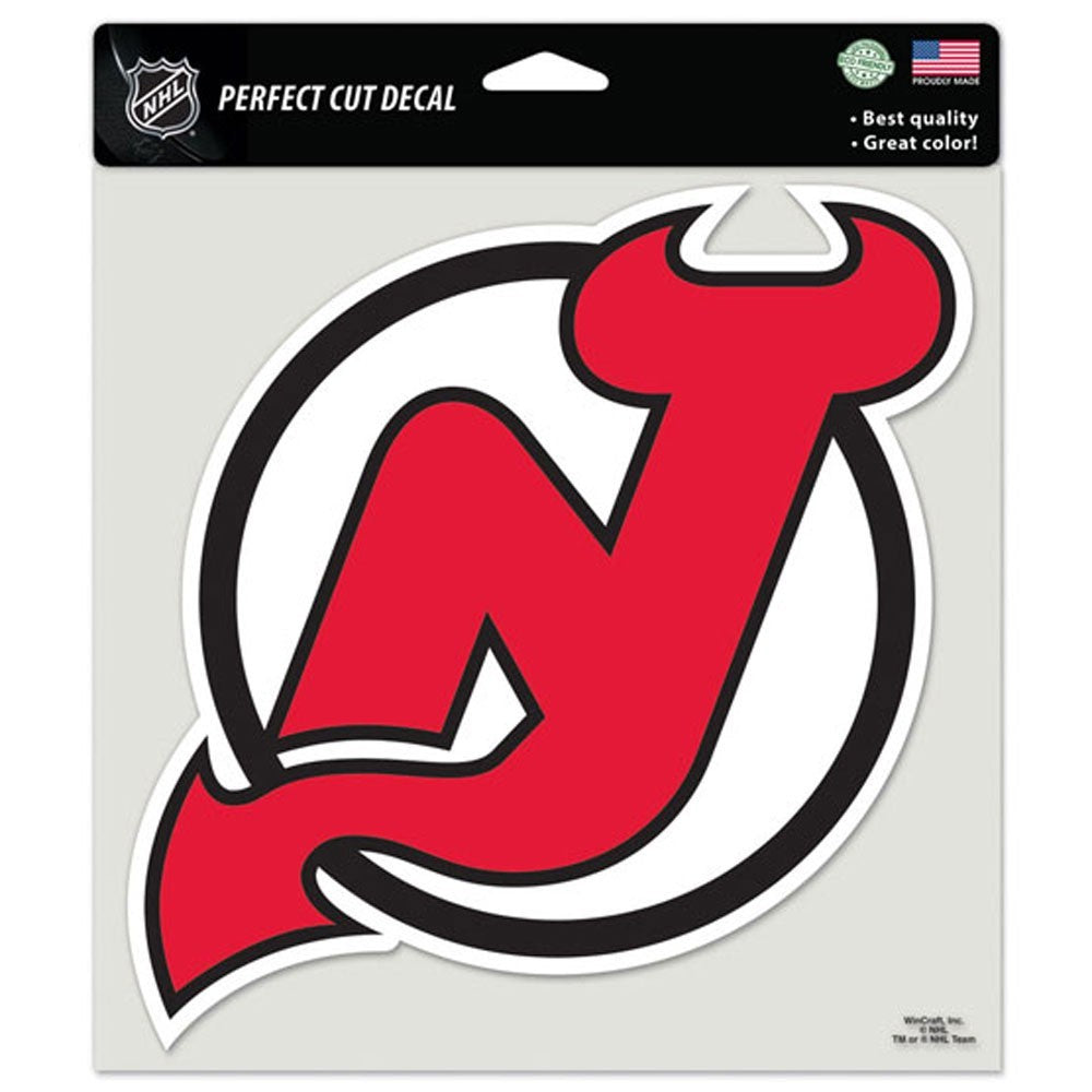 New Jersey Devils 8" x 8" Color Decal