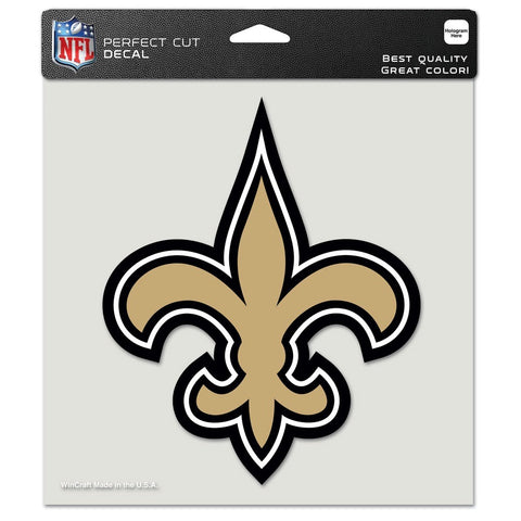 New Orleans Saints 8" x 8" Color Decal