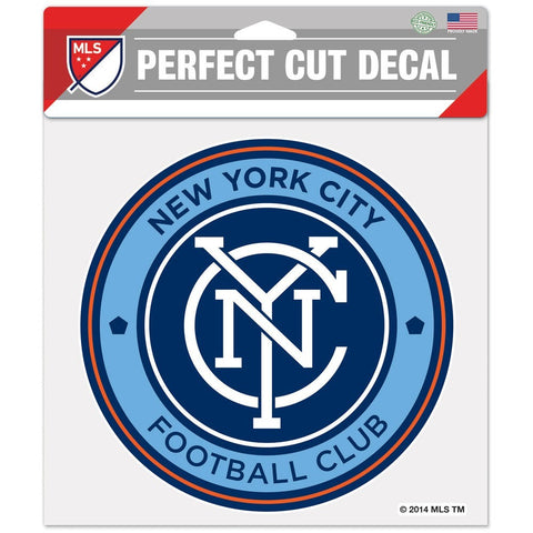 New York City FC 8" x 8" Color Decal