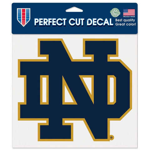 Notre Dame 8" x 8" Color Decal