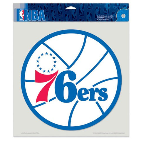 Philadelphia 76ers 8" x 8" Color Decal