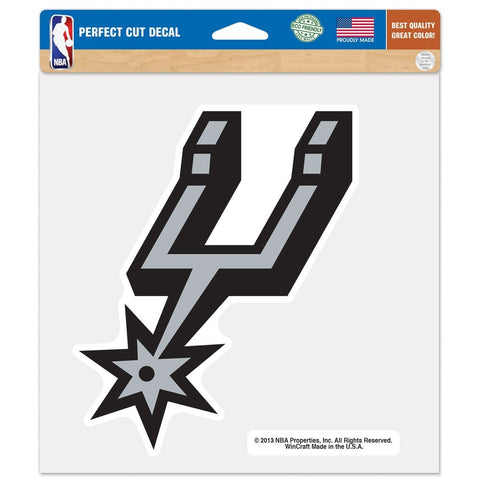 San Antonio Spurs 8" x 8" Color Decal
