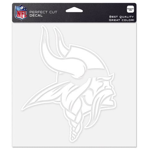Minnesota Vikings 8"x8" Decal White