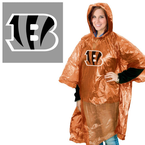 Cincinnati Bengals Adult Poncho