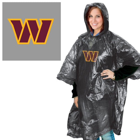 Washington Commanders Adult Poncho