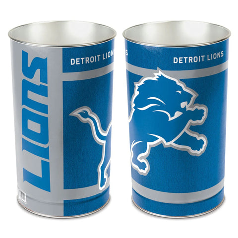 Detroit Lions Trash Can