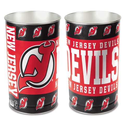 New Jersey Devils Trash Can