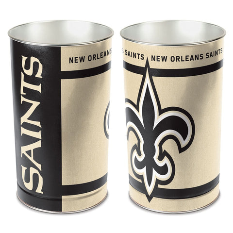 New Orleans Saints Trash Can