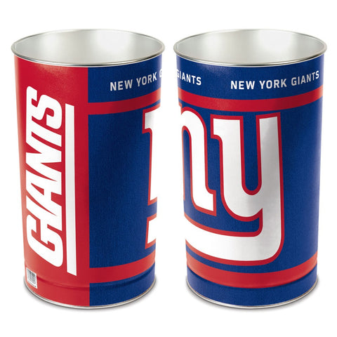 New York Giants Trash Can