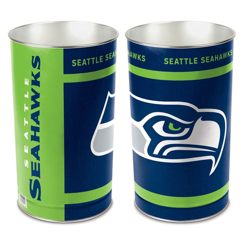 Seattle Seahawks Trash Can
