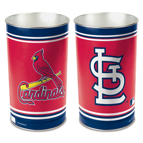 St Louis Cardinals Trash Can