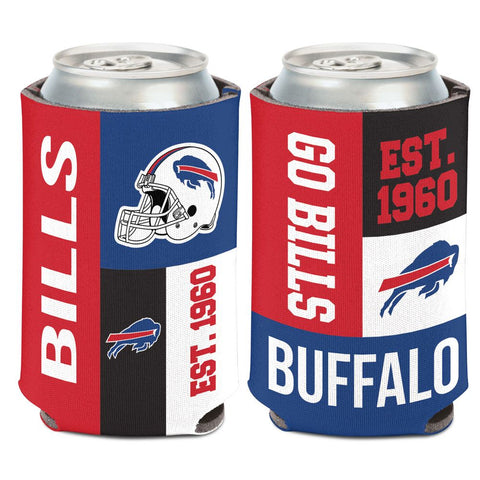Buffalo Bills Color Block Can Cooler