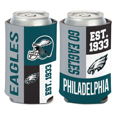 Philadelphia Eagles Color Block Can Cooler