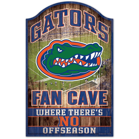 Florida Gators Fan Cave Wood Sign