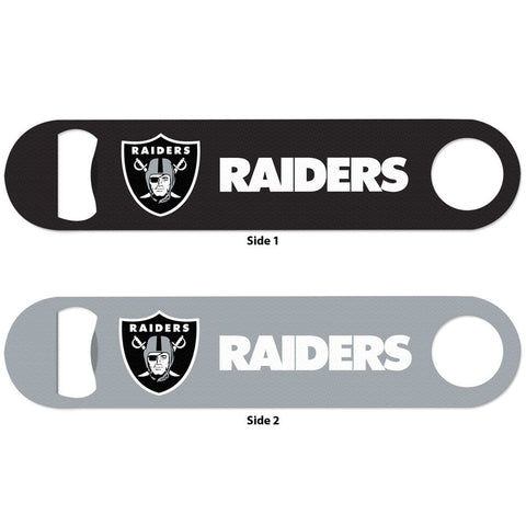 Las Vegas Raiders Flat Metal Bottle Opener