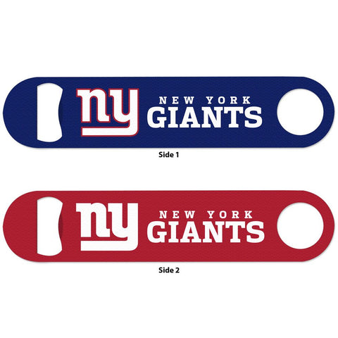 New York Giants Flat Metal Bottle Opener