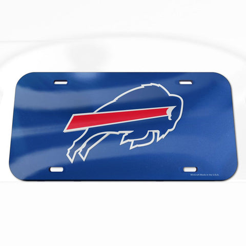 Buffalo Bills Laser Engraved License Plate - Blue