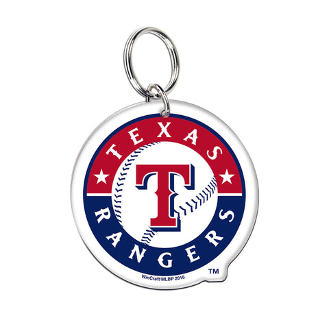 Texas Rangers Premium Acrylic Logo Keychain