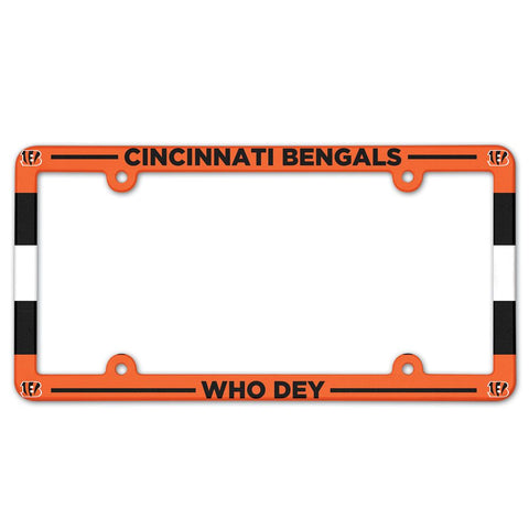 Cincinnati Bengals Plastic Frame Color