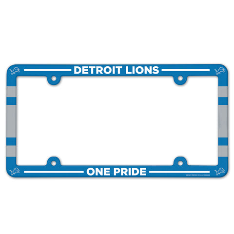 Detroit Lions Plastic Frame Color