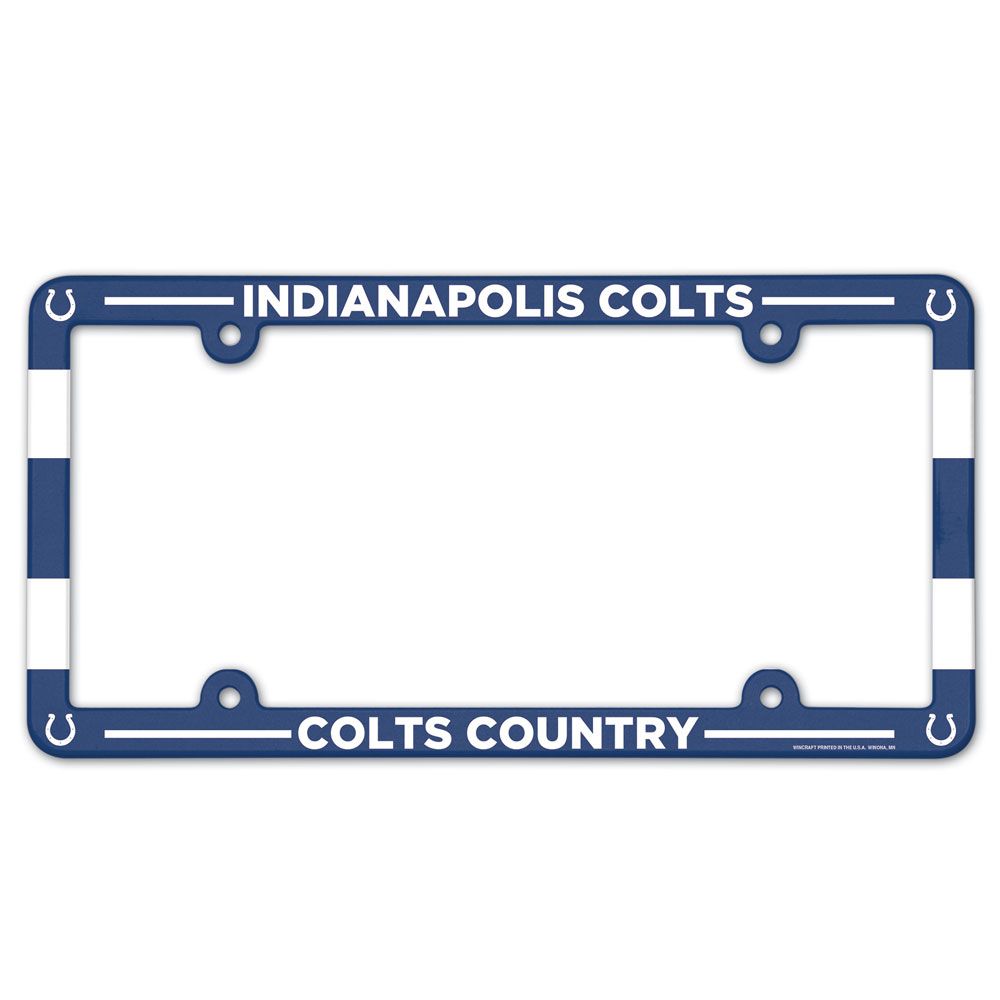 Indianapolis Colts Plastic Frame Color