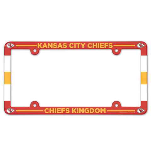 Kansas City Chiefs Plastic Frame Color