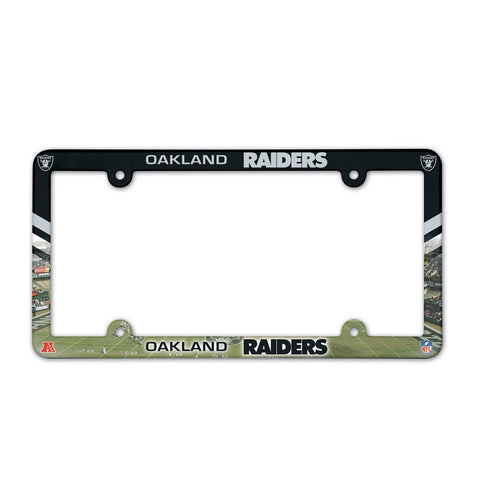 Oakland Raiders Plastic Frame Color