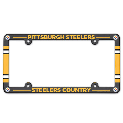 Pittsburgh Steelers Plastic Frame Color