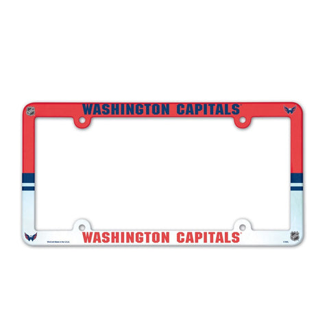 Washington Capitals Plastic Frame Color