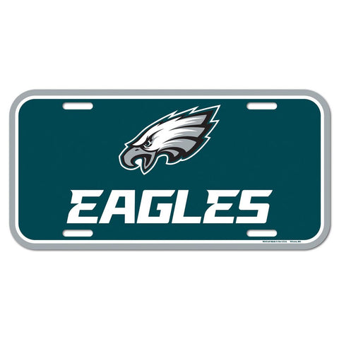 Philadelphia Eagles Plastic License Plate