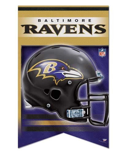 Baltimore Ravens Rollup Felt Banner