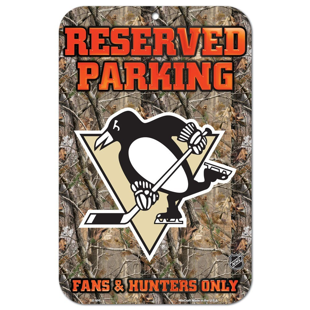 Pittsburgh Steelers Realtree Reserved Parking Sign