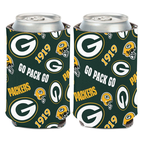 Green Bay Packers Scatter Can Cooler