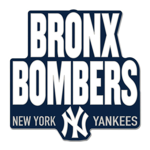 New York Yankees Slogan Pin