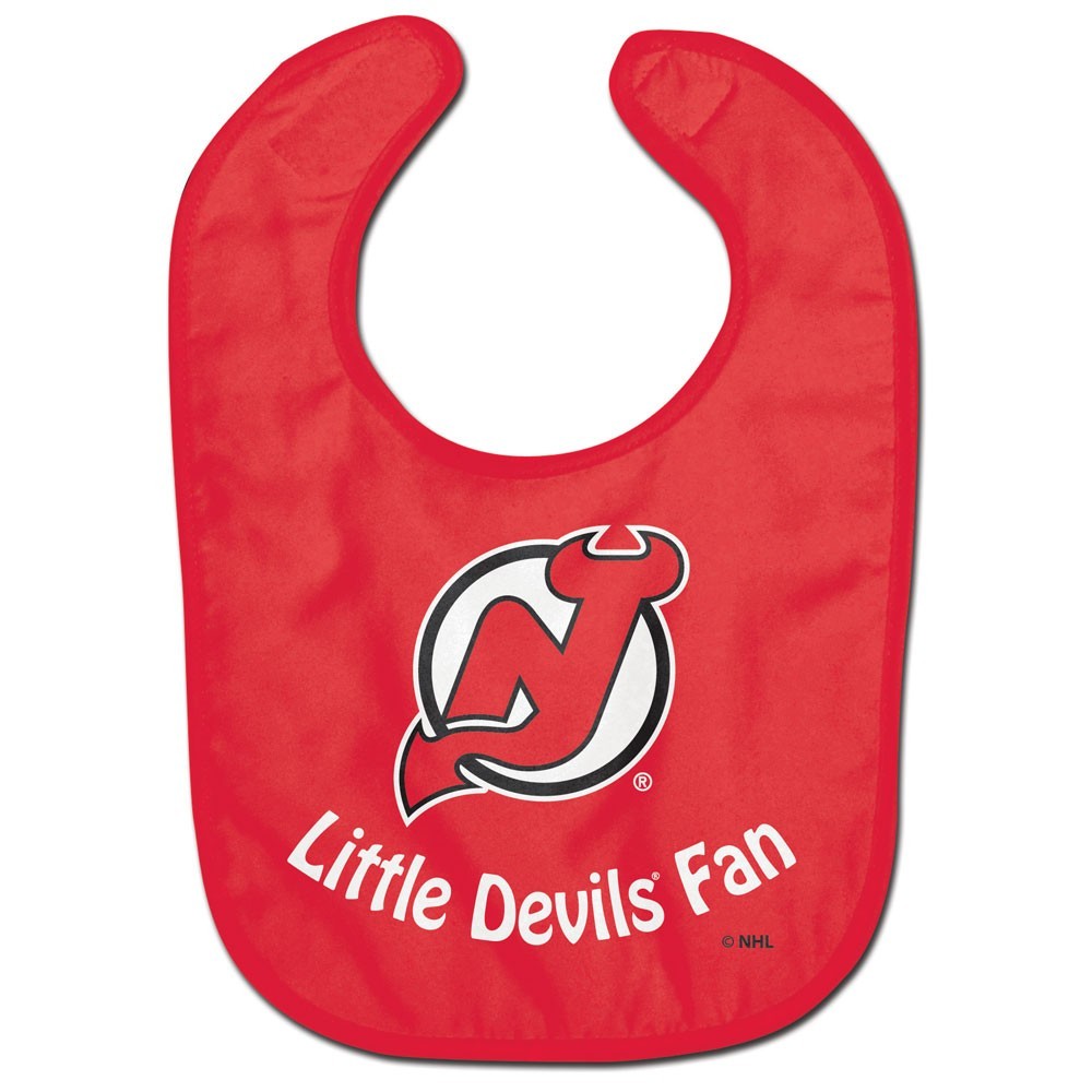 New Jersey Devils Team Color All Pro Baby Bib
