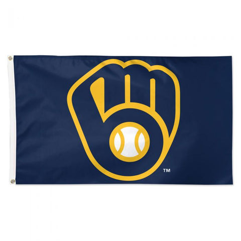 Milwaukee Brewers 3' x 5' Team Flag